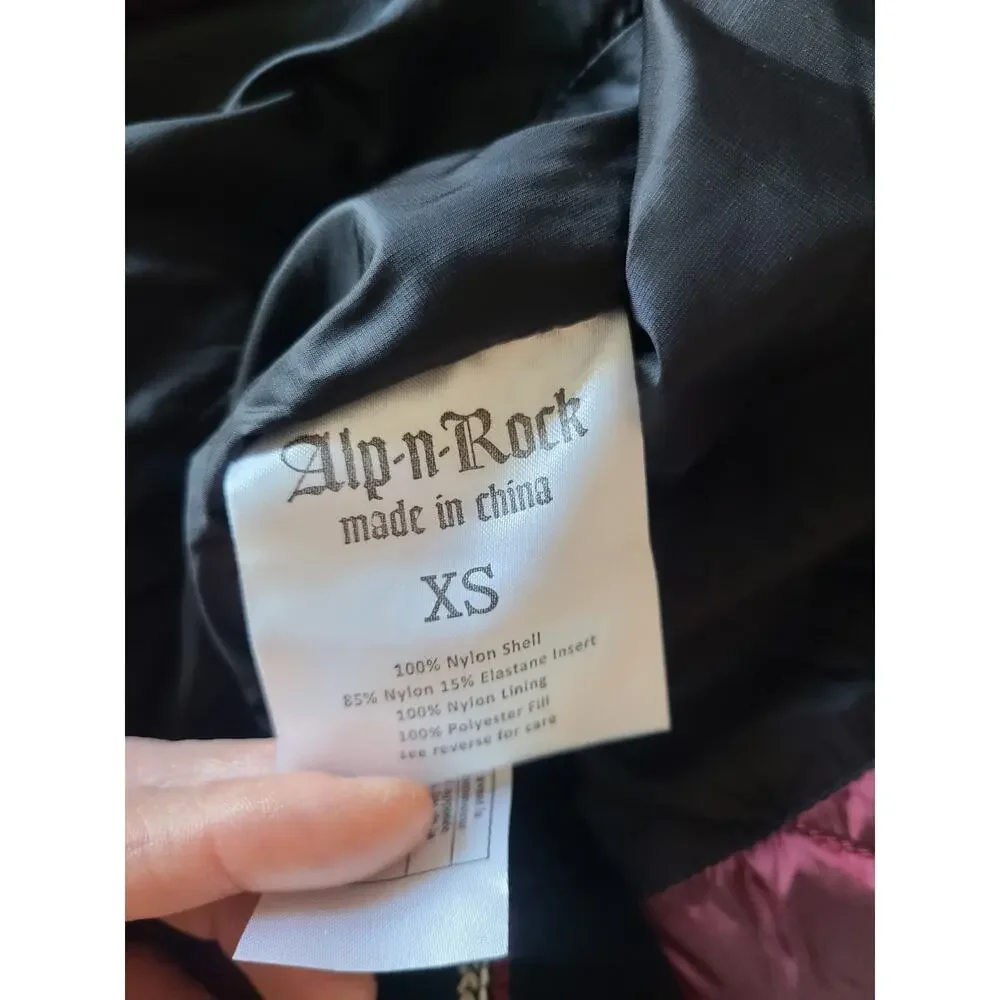 Alp N Rock Zurich City Ladies Mini Skirt in Cabernet Size XS NWT